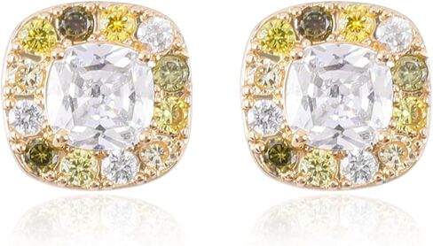 Pink Flower Earrings for Women Dangle Gold Plated Three Petals Flower Drop Blossom Elegant Shining Cubic Zirconia Floral Statement Earrings Hook Aesthetic Summer Party Jewelry Gift for Girls in Kuwait