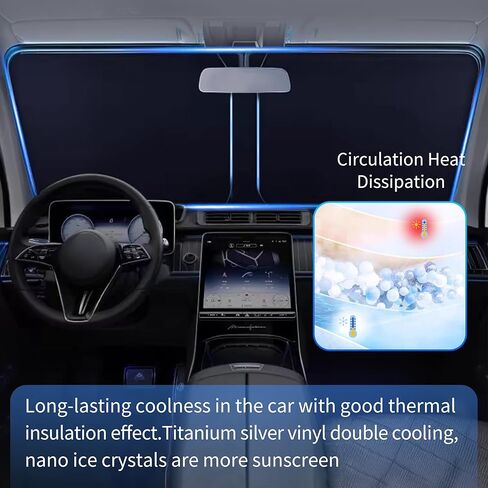 غطاء شمسي للزجاج الأمامي من Audi A3 A4 A5، حاجب شمسي للنافذة الأمامية قابل للطي مناسب حسب الطلب، غطاء داخلي للحماية من الأشعة فوق البنفسجية والحرارة، يناسب موديلات 1995-2024 in Kuwait