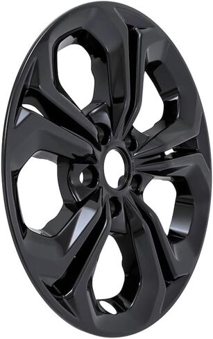 Set of 4 Snap-On Gloss Black 17" Wheel Skins for Honda Accord EX-L/LX 2023-2025 in Saudi Arabia