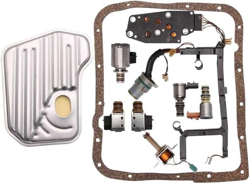 Transmission Solenoid Kit Set 9PCS With Harness Compatible With 4L60E 4L65E For 1993-2005 GM Camaro in Kuwait