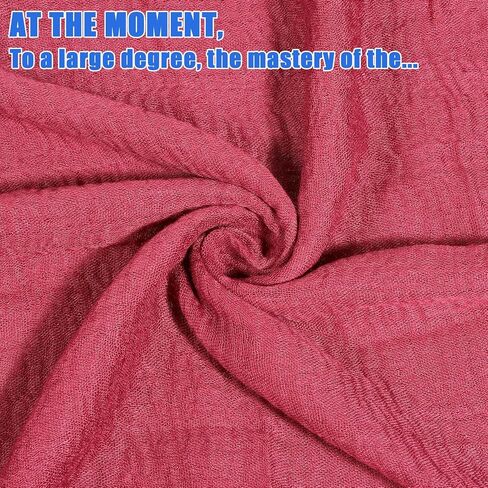 8 قطع وشاح نسائي شال حجاب وشاح قطن مزيج شال مسلم مجعد ملفوف الرأس لجميع المواسم، ألوان مختلطة in Kuwait