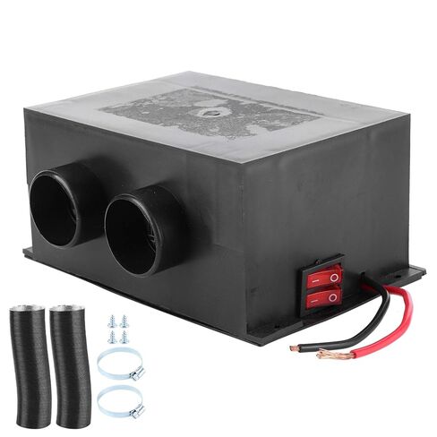 2 Hole Car Heater, Derv Heater 12V 600W, Noiseless Portable Heaters for Car Vehicle Heating, Windshield Defrosting in Saudi Arabia