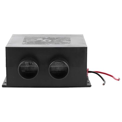 2 Hole Car Heater, Derv Heater 12V 600W, Noiseless Portable Heaters for Car Vehicle Heating, Windshield Defrosting in Saudi Arabia