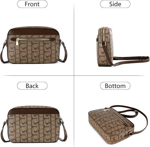 Crossbody Bags for Women PU Leather Purses for Women Trendy Women's Shoulder Handbags with Chain Strap in Saudi Arabia