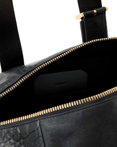 حقيبة AllSaints Ares Grain Shldr W493XD سوداء مقاس واحد in Saudi Arabia