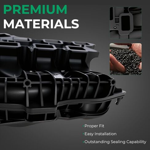 Engine Intake Manifold With Gasket Compatible with Chrysler 200 2.4L 3.6L Jeep Cherokee 2.0L 2.4L 3.2L Ram ProMaster 1500 2500 3500 3.0L 3.6L Replacement For 68240667AA 68240667AB 68240667AC in Saudi Arabia