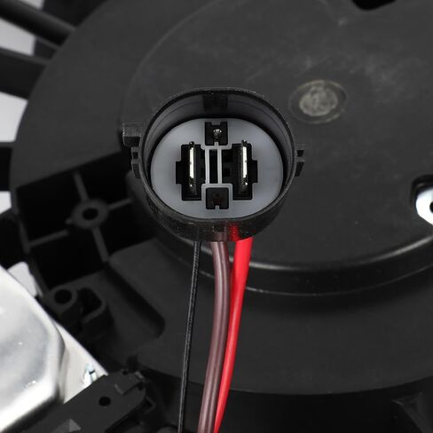 Cooling Fan Assembly Compatible with 2010-2011 for Mercury for Milan 2.5L 2011-2012 for Lincoln for MKZ 2.5L, Black Radiator Fan Direct Fit Replacement for Engine Cooling Fan in Saudi Arabia