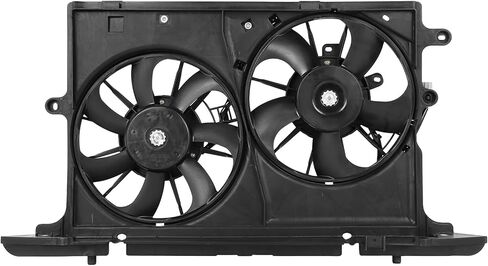 Radiator Cooling Fan Assembly Compatible with 2008-2015 for Scion for xB 2.4L, Black Radiator Fan Direct Fit Replacement for Engine Cooling Fan in Saudi Arabia