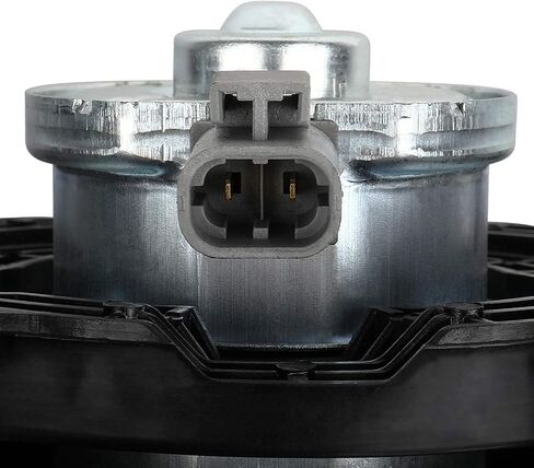 مجموعة مروحة التبريد متوافقة مع 2008-2013 لشركة Mitsubishi for Outlander 2.4L 2009-2015 لشركة Mitsubishi for Lancer 2.4L، مروحة مشعاع سوداء مناسبة مباشرة للاستبدال لمروحة تبريد المحرك in Saudi Arabia