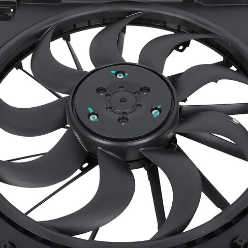 Radiator Cooling Fan Assembly Compatible with 2020 for Ford for Escape 1.5L, Black Radiator Fan Direct Fit Replacement for Engine Cooling Fan in Saudi Arabia