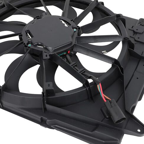 Radiator Cooling Fan Assembly Compatible with 2020 for Ford for Escape 1.5L, Black Radiator Fan Direct Fit Replacement for Engine Cooling Fan in Saudi Arabia
