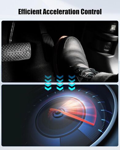 دواسة غاز السباق، مجموعة دواسة خانق من الألومنيوم، دواسة غاز مزدوجة التحكم تناسب GM Chevy Chrysler Mopar، مع دعامة تثبيت، 1.77 بوصة * 4.53 بوصة in Saudi Arabia