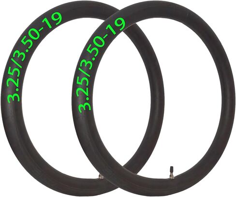 2-Pack 3.25/3.50-19 Inner Tube 100/90-19 90/90-19 Replacement Inner Tube 3.25-19 3.50-19 Tube Straight Valve Stem in Kuwait