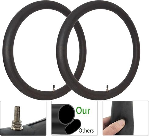 2-Pack 3.25/3.50-19 Inner Tube 100/90-19 90/90-19 Replacement Inner Tube 3.25-19 3.50-19 Tube Straight Valve Stem in Kuwait
