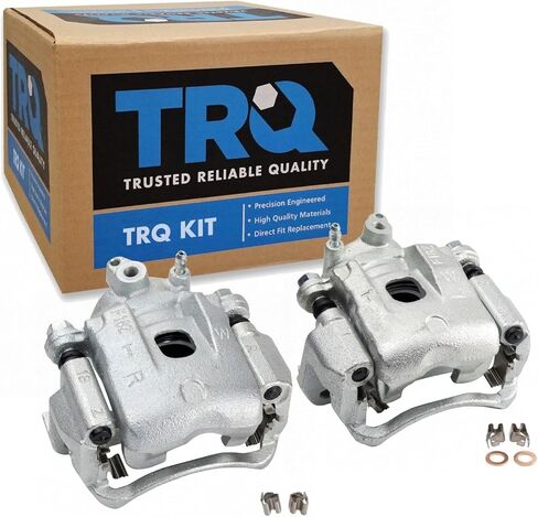 TRQ New Front Disc Brake Caliper with Bracket & Hardware Pair for Tacoma in Saudi Arabia