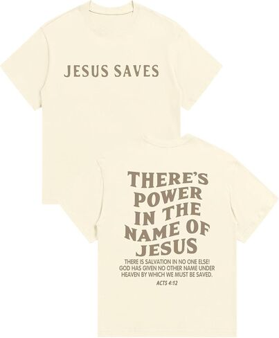 BeWithYou Christian Shirts for Kids Boys Jesus Saves Shirt Religious Faith Tshirt Inspirational Bible Verse Graphic Tee Tops in Saudi Arabia
