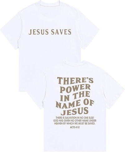 BeWithYou Christian Shirts for Kids Boys Jesus Saves Shirt Religious Faith Tshirt Inspirational Bible Verse Graphic Tee Tops in Saudi Arabia