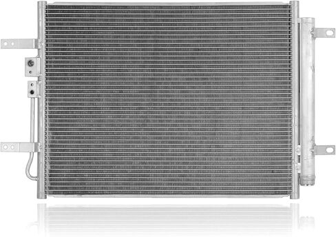 مكثف مكيف الهواء - شركة Pacific Best Inc. Fit/For 30102 17-22 Hyundai Ioniq-Hybrid، 17-20 Kia Niro - مع جهاز استقبال ومجفف in Saudi Arabia