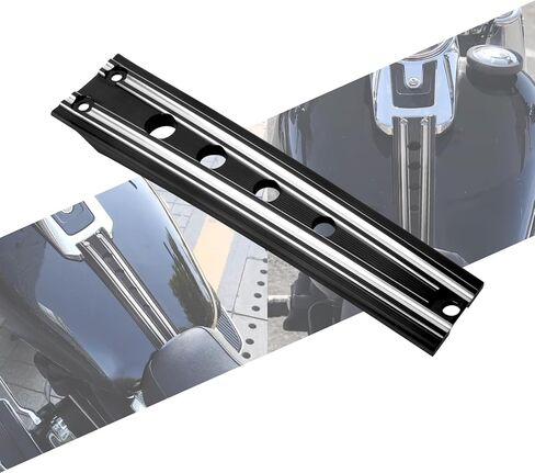 Motorcycle Lower Dash Panel Extension Dash Fuel Console Fit For Harley Softail Fatboy 2018-up (Black&White) in Saudi Arabia