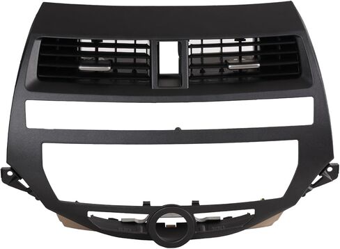 غطاء غطاء إطار لوحة أجهزة القياس المركزية للصوت A/C متوافق مع Honda 2008-2013 Accord استبدال لإطار لوحة القيادة 77250-TA0-A21ZE in Kuwait