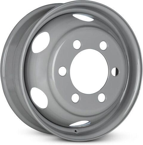 لـ 1995-2025 Isuzu NPR NQR NRR 19.5 بوصة من الفولاذ الرمادي المطلي بالمسحوق - حافة OEM الأصلية - عجلة شاحنة جاهزة للطرق in Saudi Arabia