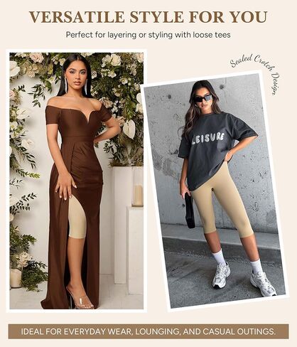 Irisnaya High-Waisted Tummy Control Shapewear Capri for Women, Compression Leggings with Butt Lifter Faja Body Shaper in Saudi Arabia