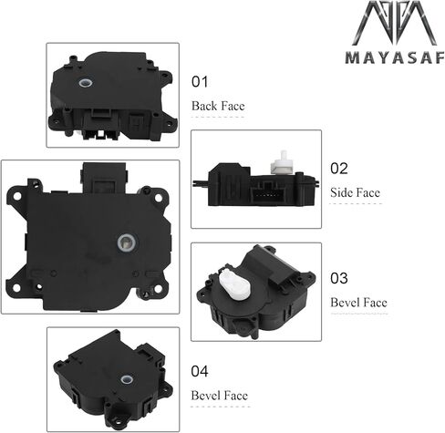 MAYASAF 73594 HVAC سخان الهواء مزيج الباب المحرك لتويوتا 1998-1999 أفالون، مشغل باب الهواء A/C يستبدل 8710607030 in Kuwait