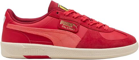حذاء رياضي رجالي من PUMA Scuderia Ferrari Palermo برباط كاجوال - أسود in Saudi Arabia