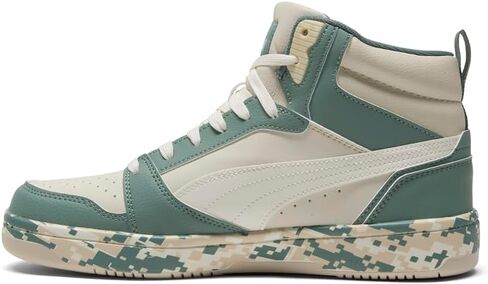 حذاء رياضي رجالي من PUMA Rebound V6 Camo برباط كاجوال - أبيض in Saudi Arabia