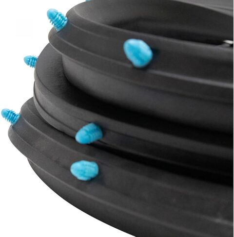 Door Weatherstrip Seal Kit (2) Front Inner Window Sweeps(2) Front Outer Window Sweeps 6 Piece for Chevy for Corvette Base 1984-1989 KG4218 in Saudi Arabia