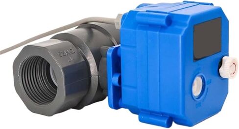 2 طريقة DN25 2Nm مع صمام المحرك اليدوي الوظيفة 5V 12V 24V 220V UPVC صمام كروي كهربائي (AC220V، LH-W622) in Saudi Arabia
