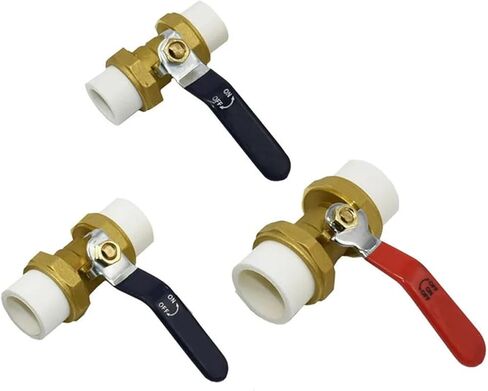 1/2 "3/4" 1 "النحاس Ppr صمام الكرة تذوب الساخنة 2 طريقة زلة ينتهي المياه اغلاق صمام التحكم في التدفق 1 قطعة (1 بوصة) in Saudi Arabia