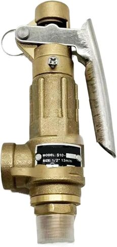 S10L صمام الأمان النحاسي 1/2 "3/4" 1 "صمام تخفيف الضغط النحاسي 5bar/8bar/10bar (1/2"، 0.3Mpa) in Saudi Arabia