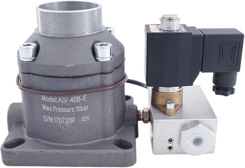 AIV-40B-E Screw Compressor Intake Valve 15-20H AC220V 15bar Normally Open Valve in Saudi Arabia