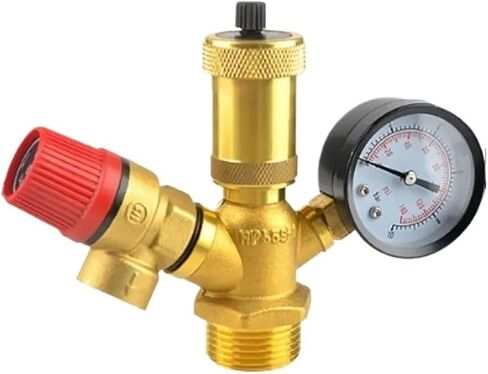 3 Bar Pressure Relief Valve DN25 1in Valve 16 * 12 Cm Brass in Saudi Arabia