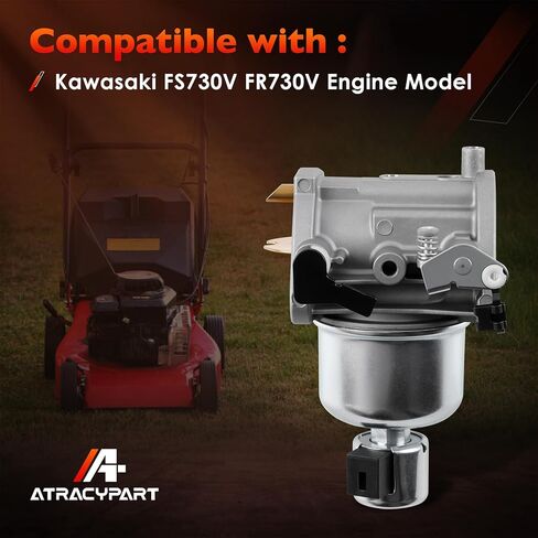 FR730V المكربن ​​متوافق مع كاواساكي FS730V FR730V محرك جزازة الكربوهيدرات يستبدل #15004-1097 15004-1062 15004-0826 15004-0984 مع مرشح الهواء فلتر الزيت مضخة الوقود شمعات الإشعال in Saudi Arabia