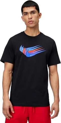 Nike Men's Sportswear Swoosh Repeat T-Shirt in Saudi Arabia