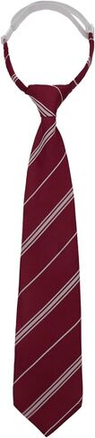 Striped Clip on Tie for Women, Adjustable Pre-tied Womens Tie Uniform Necktie for Office School Daily Party in Saudi Arabia