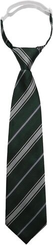 Striped Clip on Tie for Women, Adjustable Pre-tied Womens Tie Uniform Necktie for Office School Daily Party in Saudi Arabia