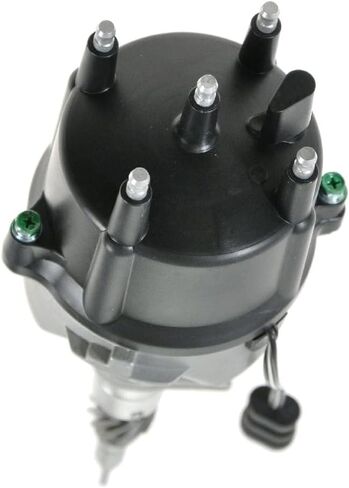 TRQ Ignition Distributor Module Cap & Rotor Compatible with Wrangler Dodge Pickup Truck 2.5L L4 in Saudi Arabia