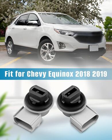 مقبس ضوء الفرامل الخلفي مناسب لسيارة Chevy Equinox 2018 2019 استبدال لمبة LS312 غير متضمنة، غطاء بلاستيكي | موصل أنثى | نوع قاعدة الوتد | 3-المحطة in Saudi Arabia