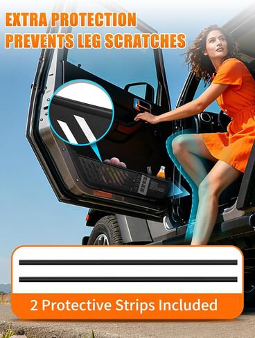 UNI-SHINE صندوق تخزين معدني للباب الأمامي مكون من قطعتين مناسب لسيارة Jeep Wrangler JL JLU & 4xe 2018–2025، مناسب لـ Gladiator JT 2020–2025، منظم جيوب الأبواب لملحقات Jeep Wrangler الرياضية in Kuwait