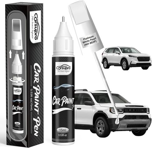 White Orchid Pearl(NH-788P) for Honda Touch Up Paint Pen, 2 in 1 Car Scratch Remover with Pen Tip and Brush, Precise Color Match for Car Paint Scratch Repair, Quickly and Easily Fix Chips and Nicks in Saudi Arabia