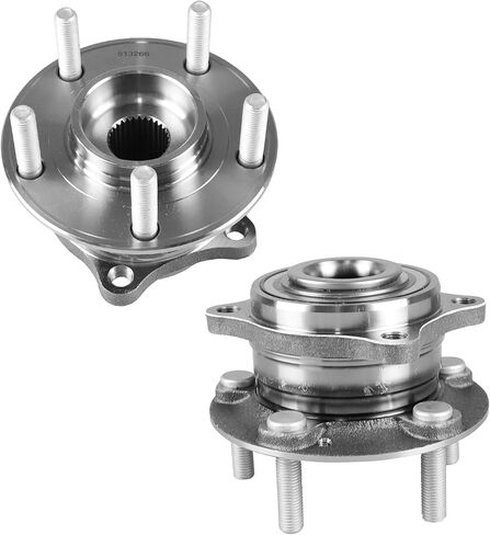 2PC 513289 Front Wheel Bearing Hub Assembly Compatible with Cadillac SRX 2010-2016, Compatible with SAAB 9-4X 2011, 6 Lug w ABS in Saudi Arabia