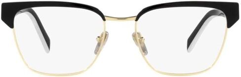 Prada PR 65YV 18A1O1 Black Metal Irregular Eyeglasses 53mm in Saudi Arabia