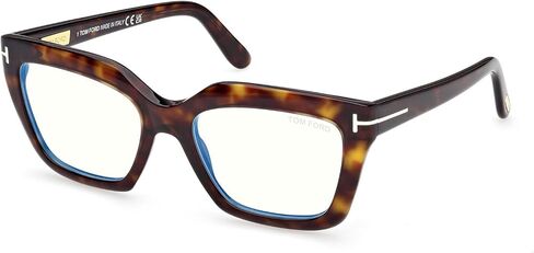 ماركولين نظارة توم فورد FT 6093 -B 052 هافانا داكنة / 53 ملم in Kuwait