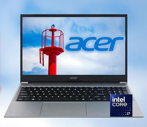 acer Aspire 5 Touch Slim Laptop Intel 10-Core i5 up to 4.4GHz 12GB RAM 512GB SSD 15.6in Full HD Iris Xe Graphics Web Cam WiFi HDMI Windows 11 (A515 - Renewed) in Saudi Arabia