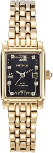 Miykon Dainty Watches for Women - Small Face Square Womens Watch with Genuine Crystals, Classic Luxury Style Bracelet Watch for Petite Thin Wrists, Cute & Unique - Japanese Quartz, Waterproof to 100ft in Saudi Arabia