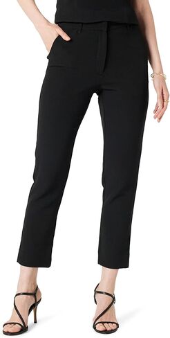 The Drop Women's Sheilaa Slim Flat Front Trouser in Kuwait