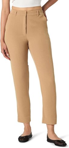 The Drop Women's Sheilaa Slim Flat Front Trouser in Kuwait